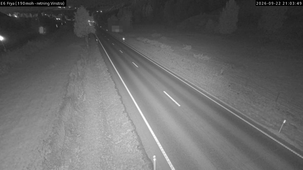 Frya — Vinstra road camera