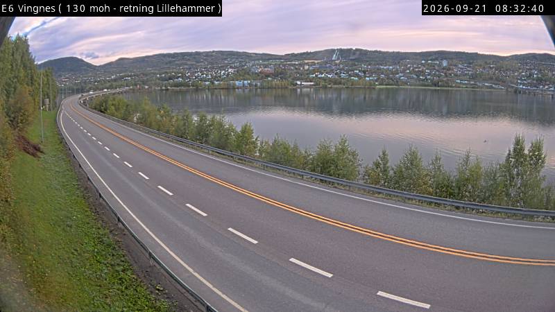 Vingnes — Lillehammer road camera
