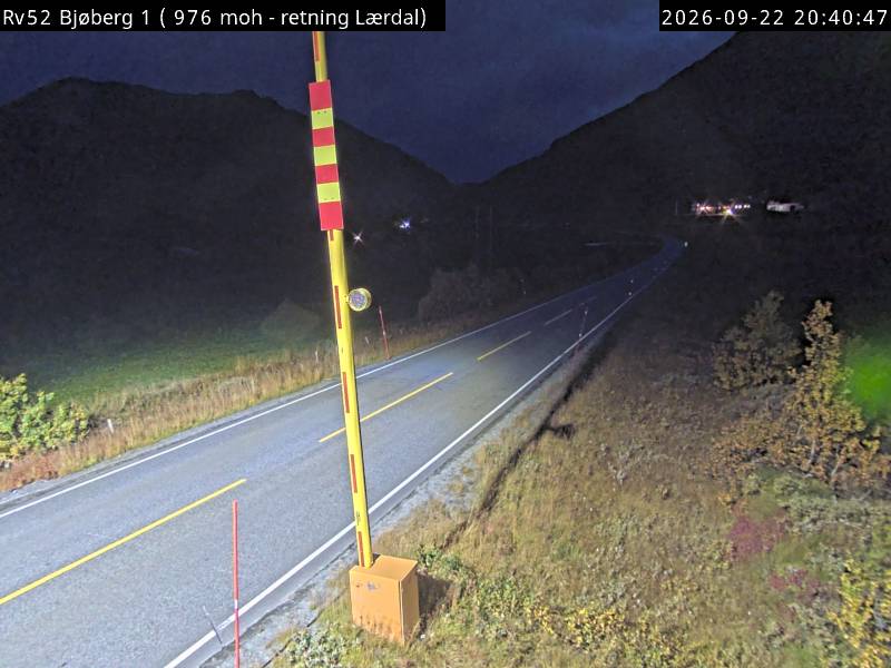 Bjøberg bom — Lærdal road camera