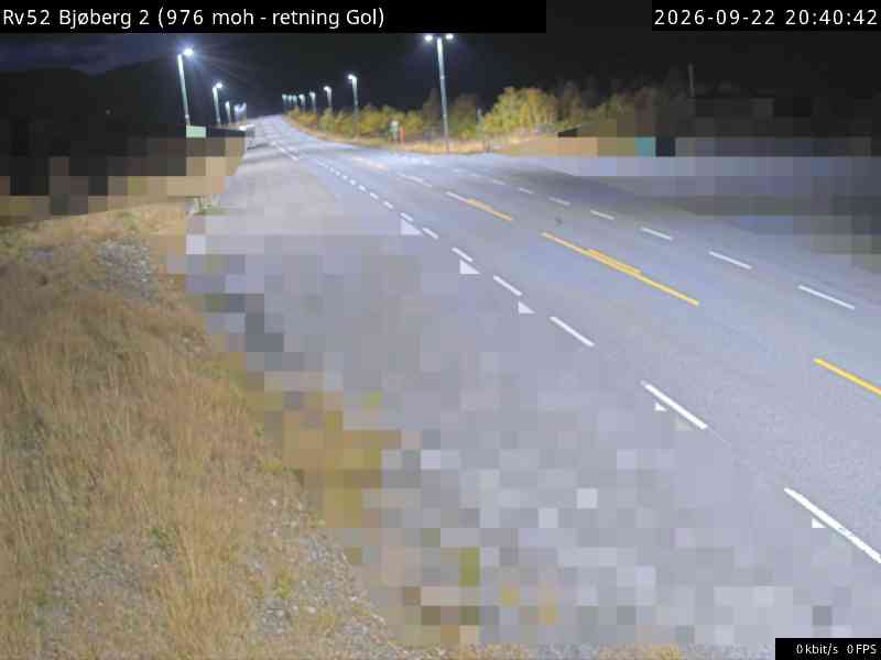 Bjøberg bom — Gol road camera