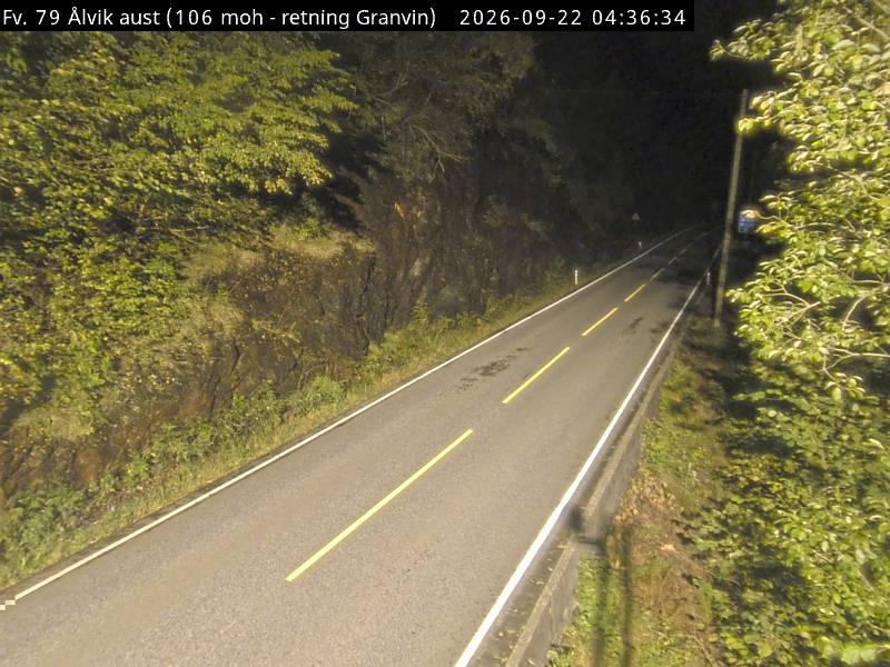 Ålvik aust — Granvin road camera