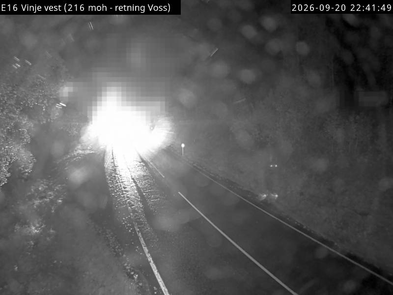 Vinje vest — Voss road camera