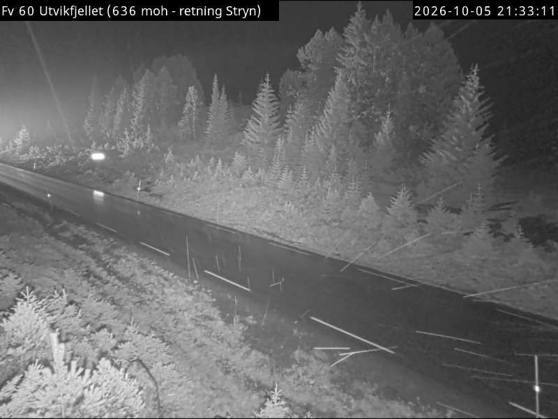 Utvikfjellet — Stryn road camera