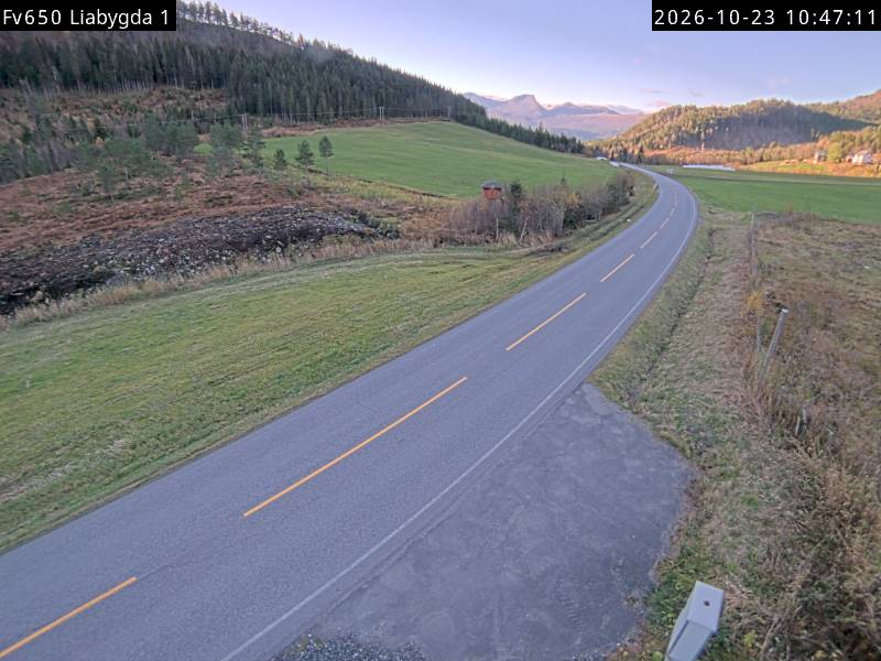 Liabygda — Valldal road camera