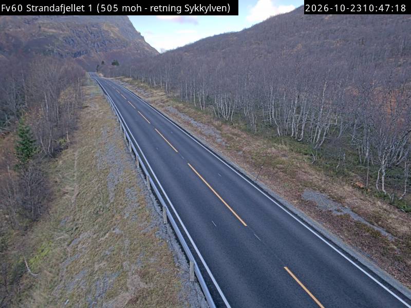 Strandafjellet — Sykkylven road camera