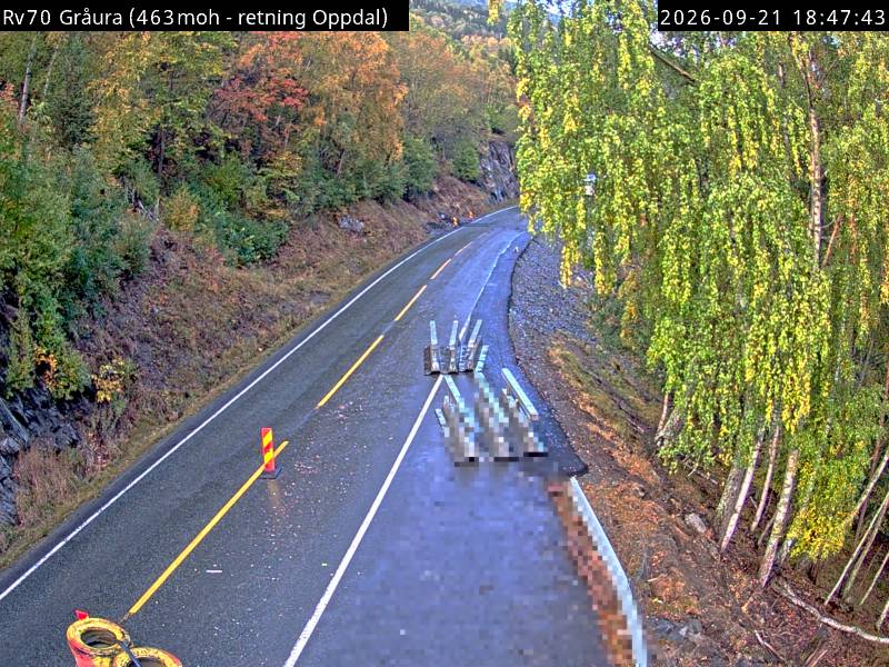 Gråura — Oppdal road camera