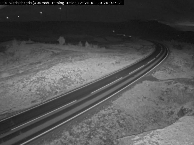 Skitdalshøgda — Trældal road camera