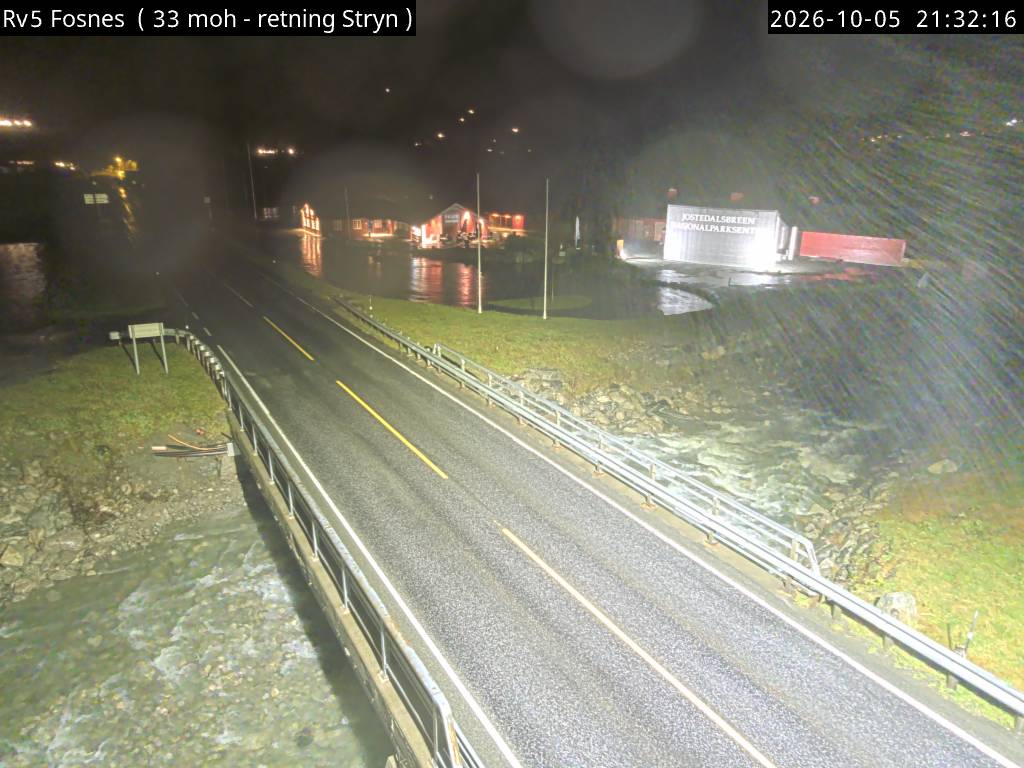 Fosnes — Stryn road camera