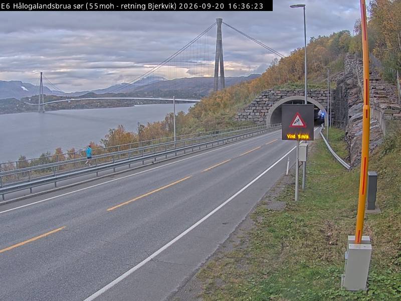 Øyjord — Bjerkvik road camera