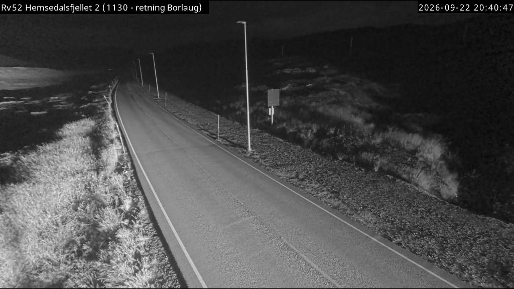 Hemsedalsfjellet — Borlaug road camera