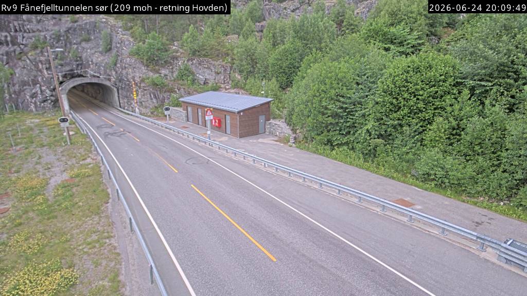 Fånefjelltunnelen sør