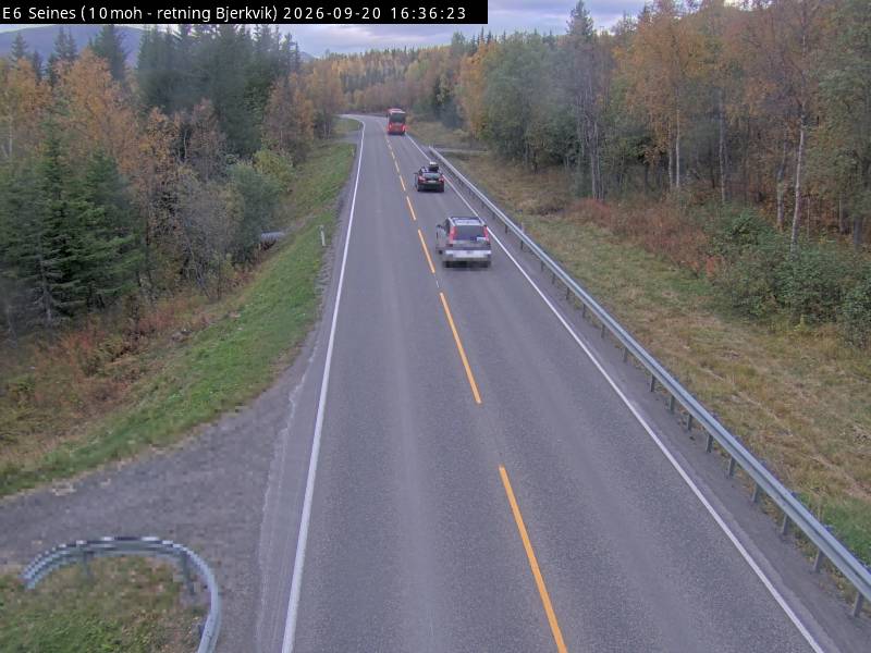 Seines — Bjerkvik road camera