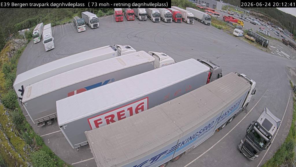 Bergen travpark døgnhvileplass