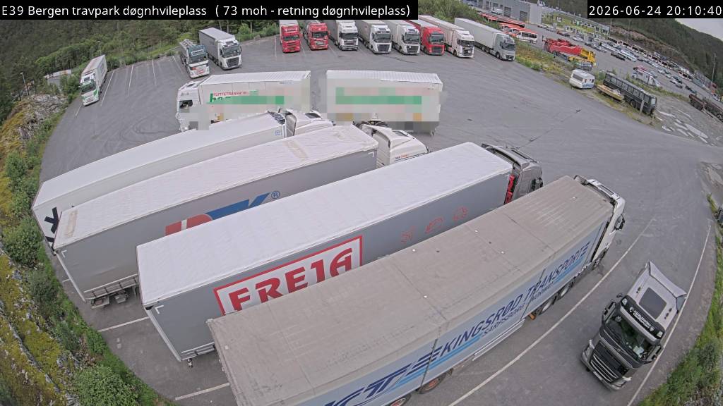 Bergen travpark døgnhvileplass