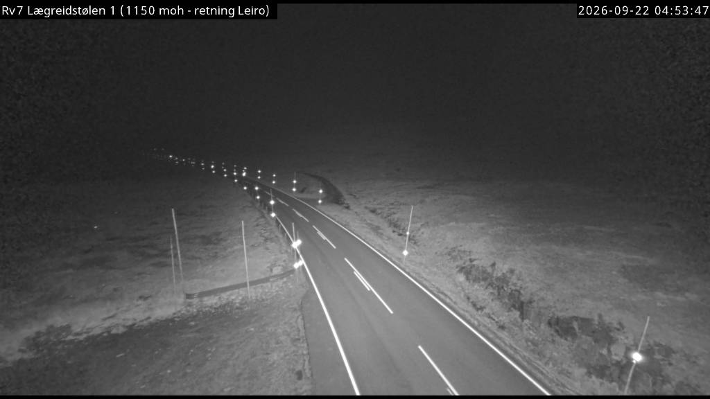 Lægreidstølen — Leiro road camera