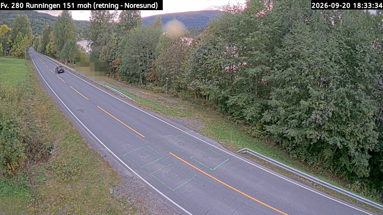 Runningen — Noresund road camera