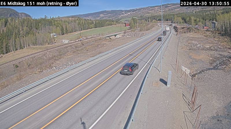 E6 Midtskog (retning Øyer)