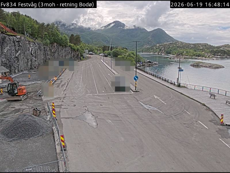 F834 Festvåg ferjekai (retning Bodø)